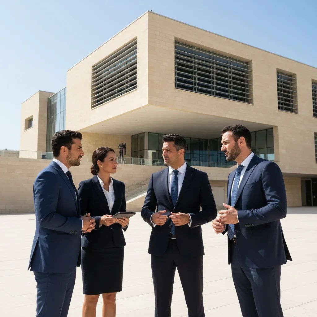 Government and opposition officials discussing institutional governance inside parliamentary setting