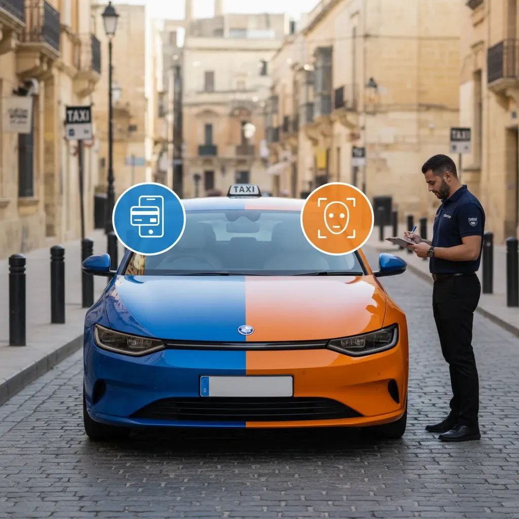 Malta enforcement action against unregulated Y-plate taxi drivers and ride-hailing services